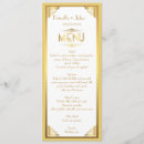 Search for great gatsby wedding menus White