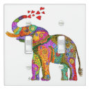 Search for african light switch covers Elephant