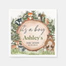 Search for friends napkins Rustic