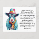 Search for cow postcards Colorful