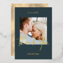 Search for gold foil thank you cards Calligraphy