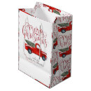Search for vintage christmas gift bags Red