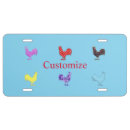 Search for rooster license plates Barnyard