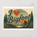 Search for bigfoot postcards Cryptid