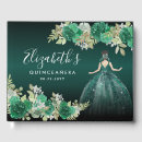 Search for emerald green guest books Keepsake