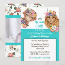 Search for 2nd baby shower invitations Wild one