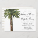 Search for palm tree rehearsal dinner invitations Beach