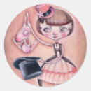 Search for magician stickers Illustration