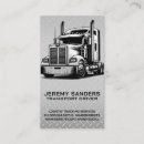 Search for 18 wheeler business cards Semi truck