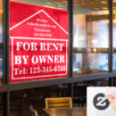 Search for apartment for rent signs Real estate