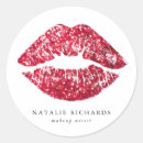 Search for makeup artist stickers Lips