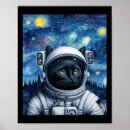 Search for starry night cat posters Cats