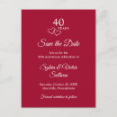 Search for anniversary wedding announcement cards Simple