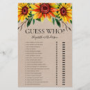 Search for sunflower games bridal shower gifts Yellow