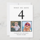 Search for bride and groom table cards Simple
