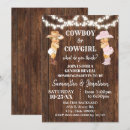 Search for cowboy gender reveal invitations Baby shower