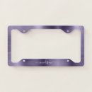 Search for metal license plate frames Glam
