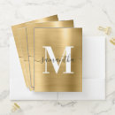 Search for gold foil folders Girly