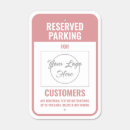 Search for traffic signs Reserved parking