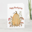 Search for gratitude holiday cards Pumpkin