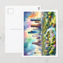 Search for houston postcards Watercolor
