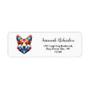 Search for corgi return address labels Animal lover