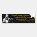 Search for freedom of speech bumper stickers Political