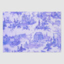 Search for blue toile tissue paper French