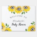 Search for sunflower outdoor signs Sunflower baby shower