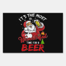Search for funny beer signs Santa