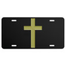 Search for christian license plates Cross