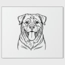 Search for rottweiler wrapping paper Animal