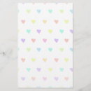 Search for rainbow stationery paper Pastel