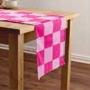 Search for pink gingham table runners Modern