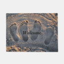 Search for footprints doormats Sand