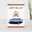 Search for gymnastics christmas cards Trampoline