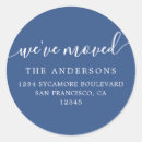 Search for we have moved return address labels New house