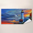 Search for lighthouse bath towels Water
