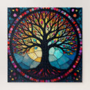 Search for art glass puzzles Tree