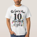Search for 10th birthday tshirts Double digits