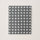 Search for black and white puzzles Geometric