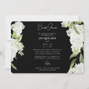 Search for black and white shower wedding invitations Bride
