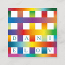 Search for lgbt business cards Colorful