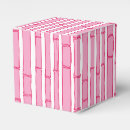 Search for pink and white striped favor boxes Preppy