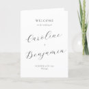 Search for thank you note for wedding programs Black and white