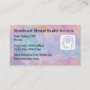 Search for psychotherapy business cards Mental