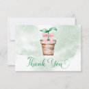 Search for vegetable thank you cards Greenery