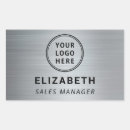 Search for silver metallic stickers Logo