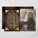 Search for rustic first communion invitations Girl