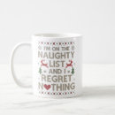 Search for nothing mugs i regret nothing